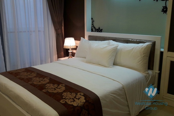 Superior lake view 2 bedrooms apartment for rent in Golden Westlake , Ba Dinh district